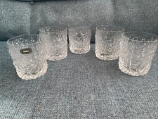 Set Of 5 Whitefriars Glacier