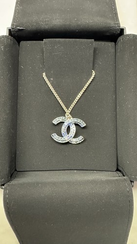 Chanel blue crystal and - chanel,