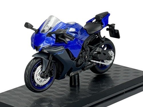 Alloy car yamaha blue 18 - alloy, r1