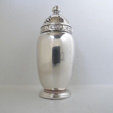 Silver "Celtic" Pepper Pot by Adie Brothers.