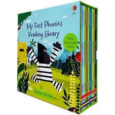  Usborne My First Phonics Reading Library 20 Books Collection Box Set (Phonics )
