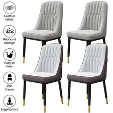 2/4/6x Dining Chairs Padded Dining Room Kitchen Restaurant Chair Furniture PU