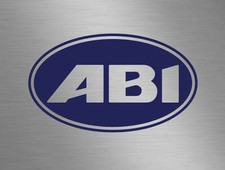 ABI Caravans Badge Oval Logo Camper Van Motor Home vinyl decals stickers windows