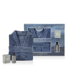 Men's Bathrobe Gift Set Vegan from The Kind Edit Co collection