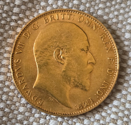 King edward vii 1907 22ct - vii,