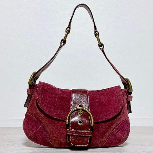 Coach magenta plum suede - coach,