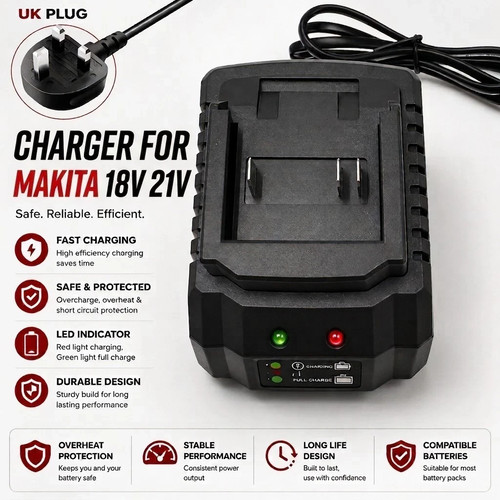 Fast charger for makita ion - fast, li-ion