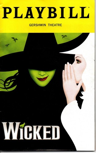 Wicked playbill gershwin - playbill,