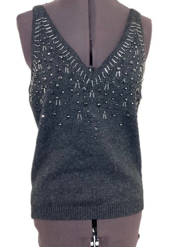Zara bedazzled beaded - beaded, wool