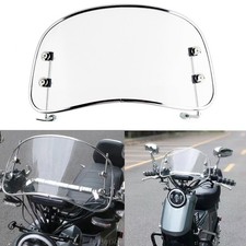 Universal Motorcycle Windshield Windscreen Screen Deflector For Scooter E-bike