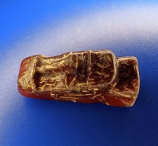 Unusual Pocket piece. Abundance. Charged /money success. Easter Island Figure 