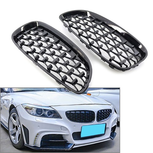 2pcs front upper - bumper, mesh
