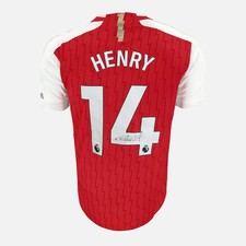 Thierry Henry Signed Arsenal