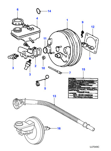 Jaguar brake vacuum pipe - jaguar,