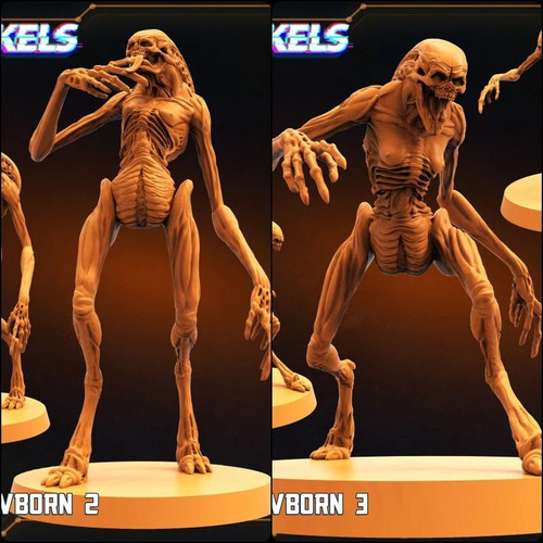 Alien newborn miniature - newborn,