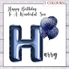 Personalised Birthday Card