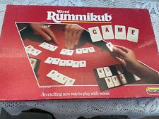 Vintage Word Rummikub Tile Game Spears Games Complete Traditional Board Game