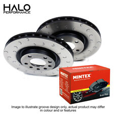 Front Slotted Brake Discs and