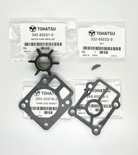 Tohatsu 25hp/30hp 4-Stroke Outboard Water Pump Impeller Service Kit 345-65021-0