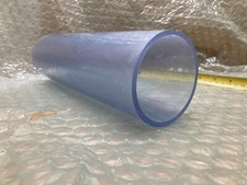 Clear PVC Pressure pipe. Outside 90mm Offcut 16bar 300mm length