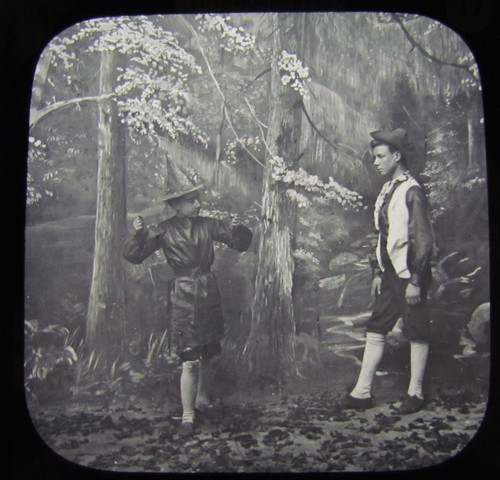 Glass magic lantern slide coal - magic,