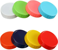 8 Pcs 70 Mm Colored Plastic