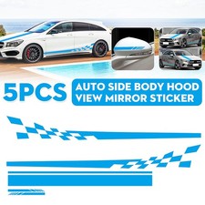 5Pcs Side Body Vinyl Decal Car