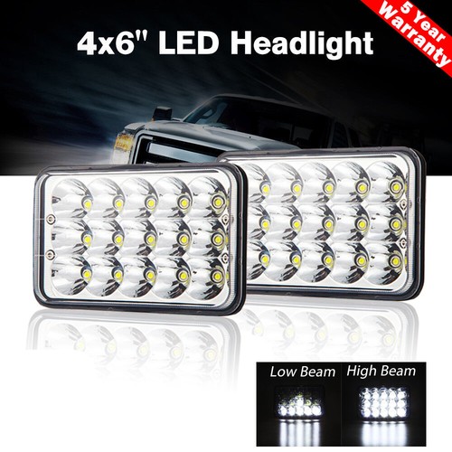 4x6 led headlamp - 2x,