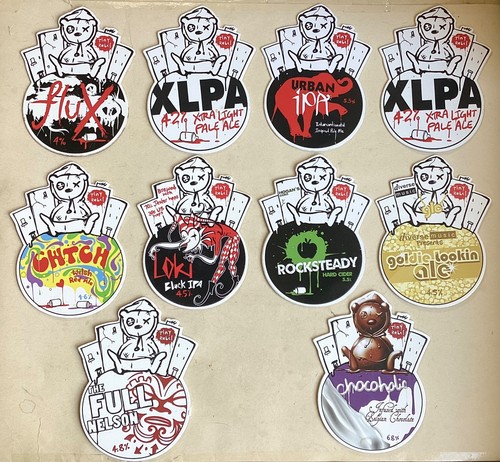 Tiny rebel brewery - x10, beer