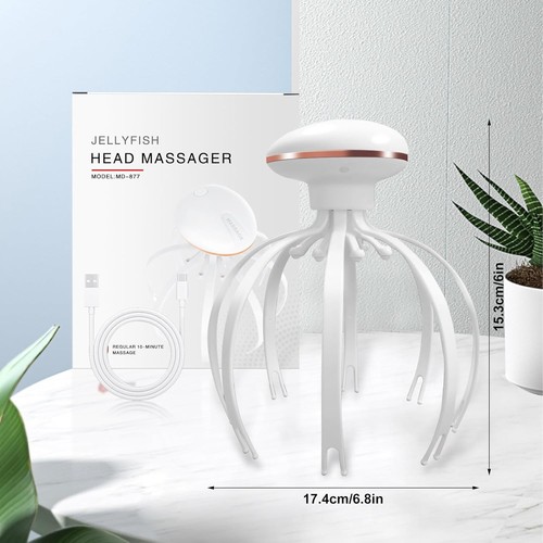Electric head massager with - with, 8