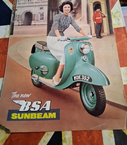 Bsa sunbeam scooter launch - bsa,
