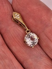 9ct Gold Danburite and Zircon