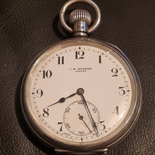 Victorian silver pocket watch - victorian,