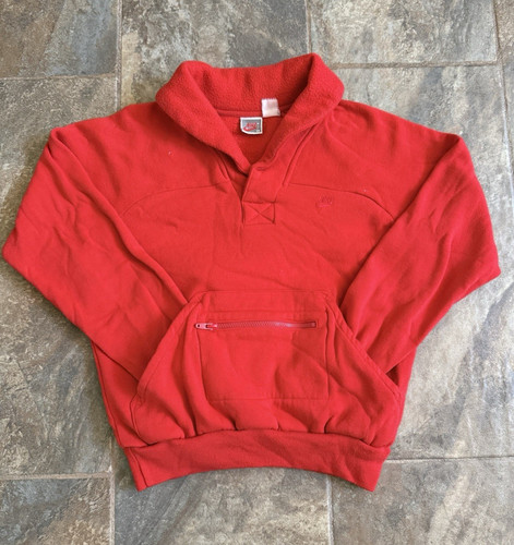 Nike red fleece - red, lined