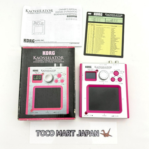 Korg pink kaossilator - ko-1,