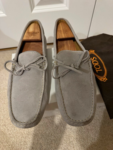 Tod men grey suede - men’s,