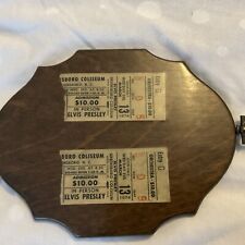 Elvis Presley Concert Tickets Pair 1974 Greensboro (rare)