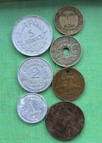 World coins collection france - world,