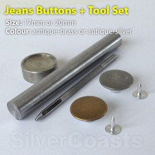 Jeans Buttons + Punch Tool