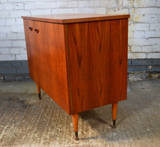 Teak Sewing Machine Cabinet, Teak, Teak Cabinet, Retro, Mid Century, Can Deliver