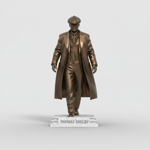 Thomas shelby statue peaky - –,