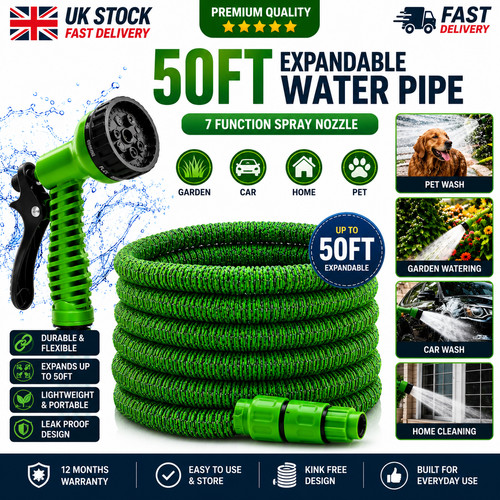 50ft expandable garden hose - 50ft,
