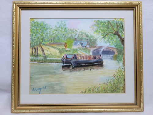 Watercolour painting narrow - painting,