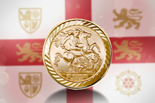 9ct Yellow Gold Full St George