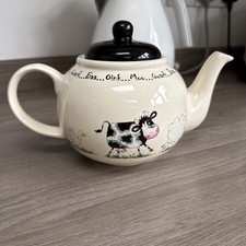 Price And Kensington Home Farm Stoneware Ceramic Teapot Cow Sheep Duck vgc