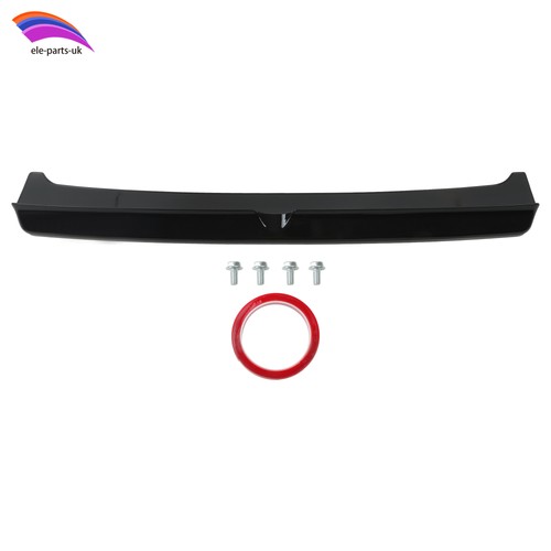Tech style spoiler - style, black