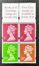 Booklet pane - -,