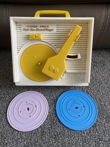 Fisher price music box record - fisher,