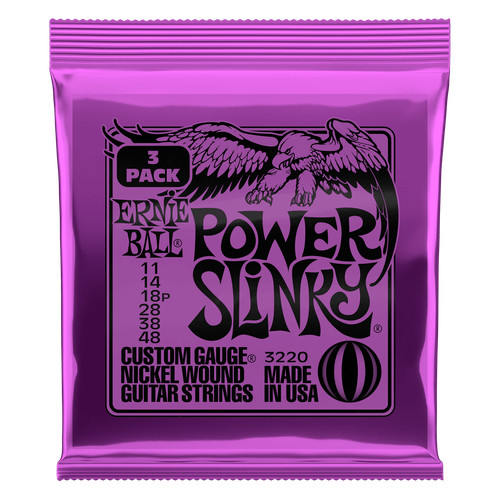 Ernie ball power slinky nickel - power,