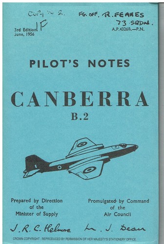 English electric canberra - canberra, b2